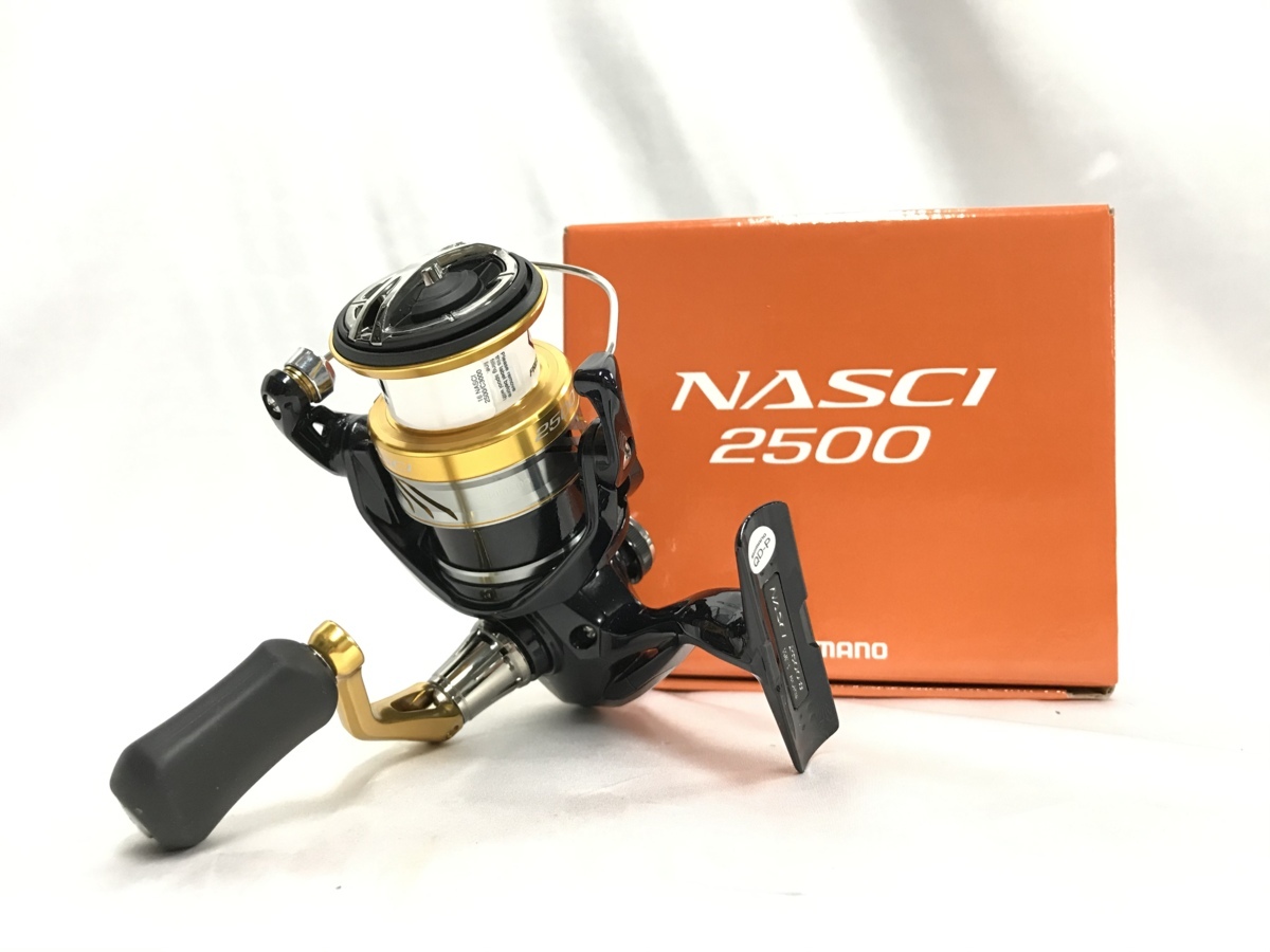新作登場，送料無料 SHIMANO シマノ 16 NASCI ナスキー 2500-B 品(シマノ)｜売買されたオークション情報、yahooの商品情報をアーカイブ公開 - オークファン シマノ