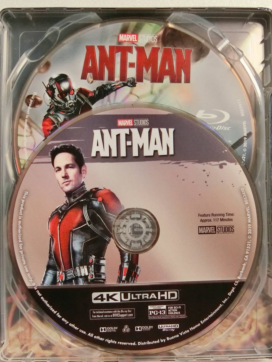 □インポート版：数量限定スチールブック仕様『アントマン 4K ULTRA