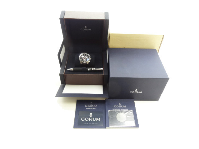 CORUM/コルム アドミラルズカップ チャレンジ44 クロノグラフ 自動巻
