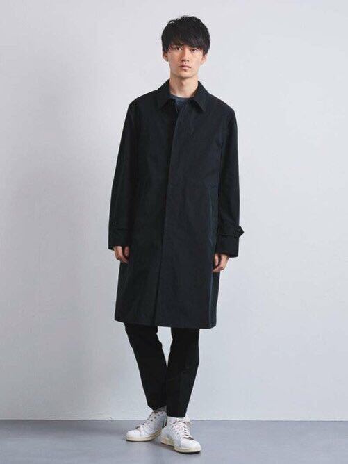 United Arrows ユナイテッドアローズ ポリエステル ナイロン バルカラー コート Size S ネイビー 2019 ステンカラー ビジネス Sサイズ以下 売買されたオークション情報 Yahooの商品情報をアーカイブ公開 オークファン Aucfan Com