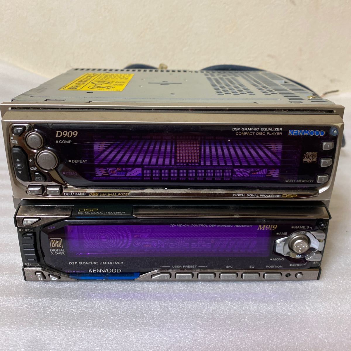 D919 KENWOOD ケンウッド CD M919 Kenwood MD Deck 旧車 - DSP Wiki 