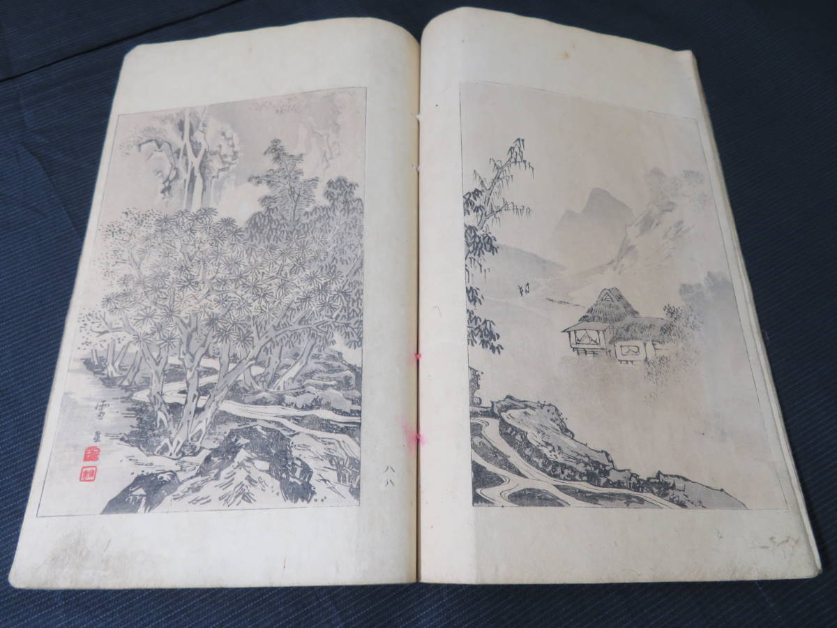 明治時代　木版　『美術世界　第8巻』　明治24年　葛飾北斎/久保田米僊/渡辺省亭/ほか　⑥　木版彩色絵入和本　　　検浮世絵錦絵古典籍_7