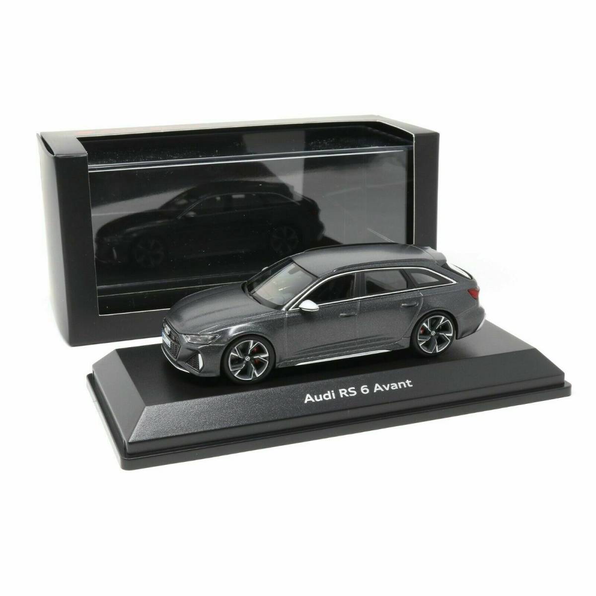 100%新品，人気セール アウディ特注品 1/43 アウディ RS6 アバント グレー 2020(乗用車)｜売買されたオークション情報、yahooの商品情報をアーカイブ公開 - オークファン 乗用車