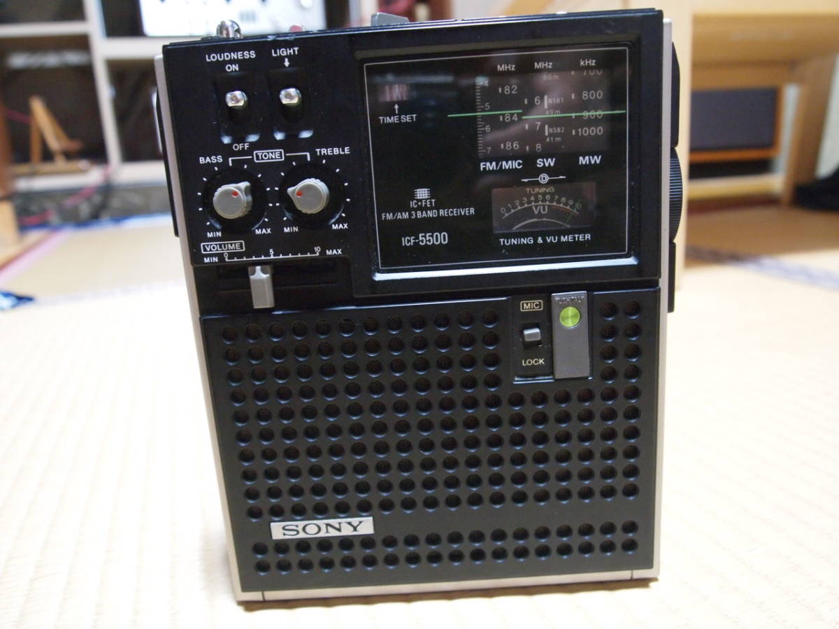 ソニースカイセンサー SONY ICF-5500 ジャンク SONY - SONY ソニー ICF