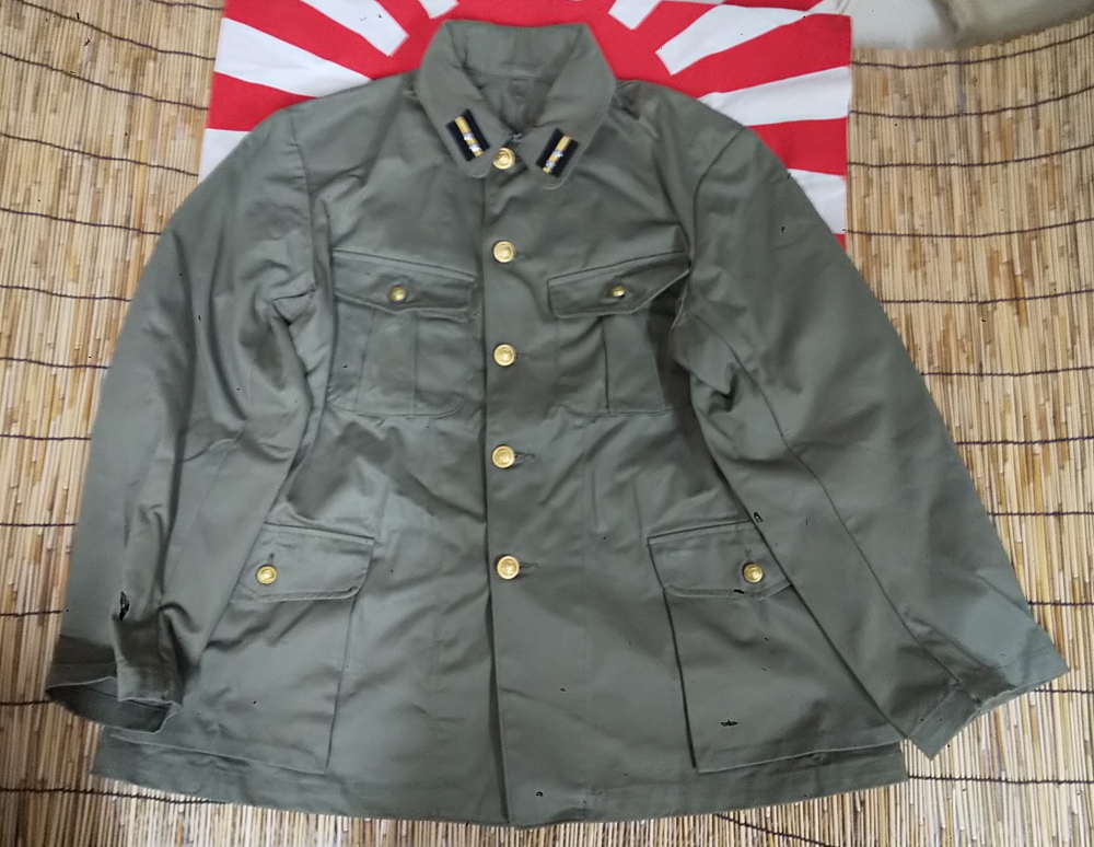 品質保証，新品 日本軍/日本海軍/士官/陸戦事業服/四種軍装/海軍ベルト/中尉(戦闘服)｜売買されたオークション情報、yahooの商品情報をアーカイブ公開 - オークファン 戦闘服