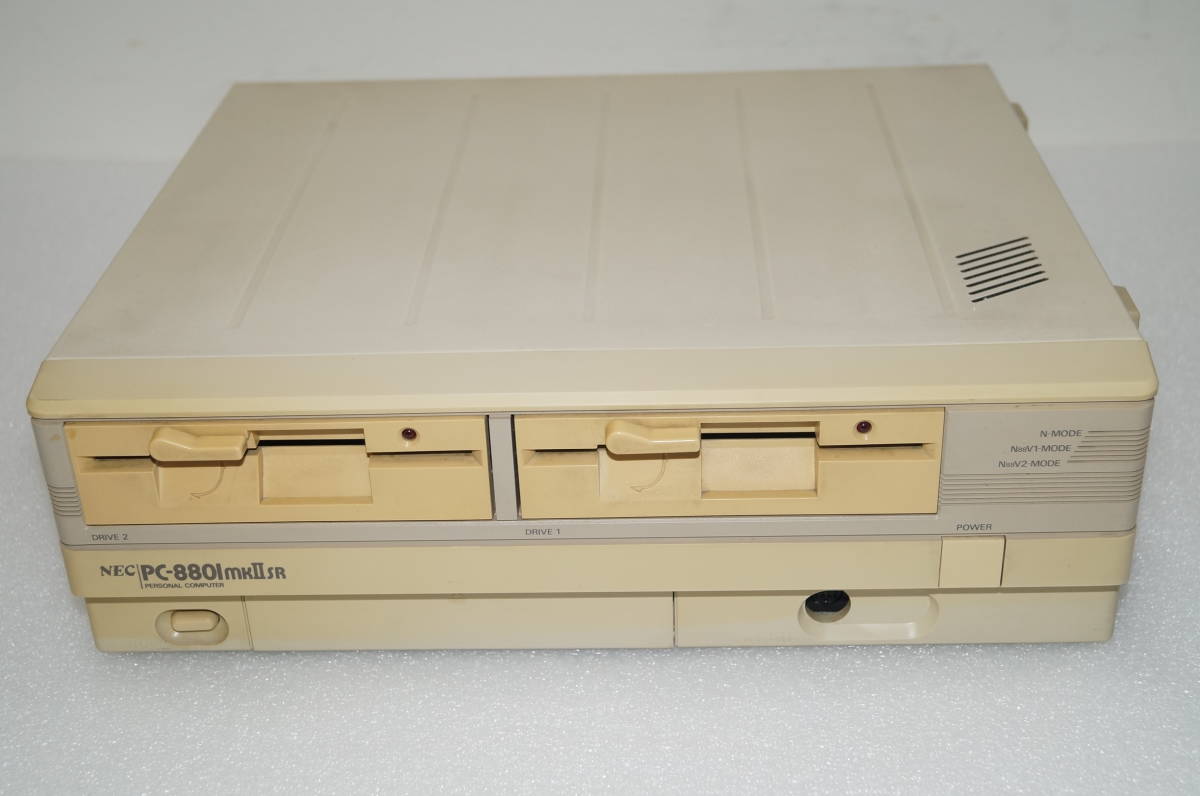 NEC パーソナルコンピュータ PC-8801 PC-8801MKⅱSR PC-8801MK2SR 