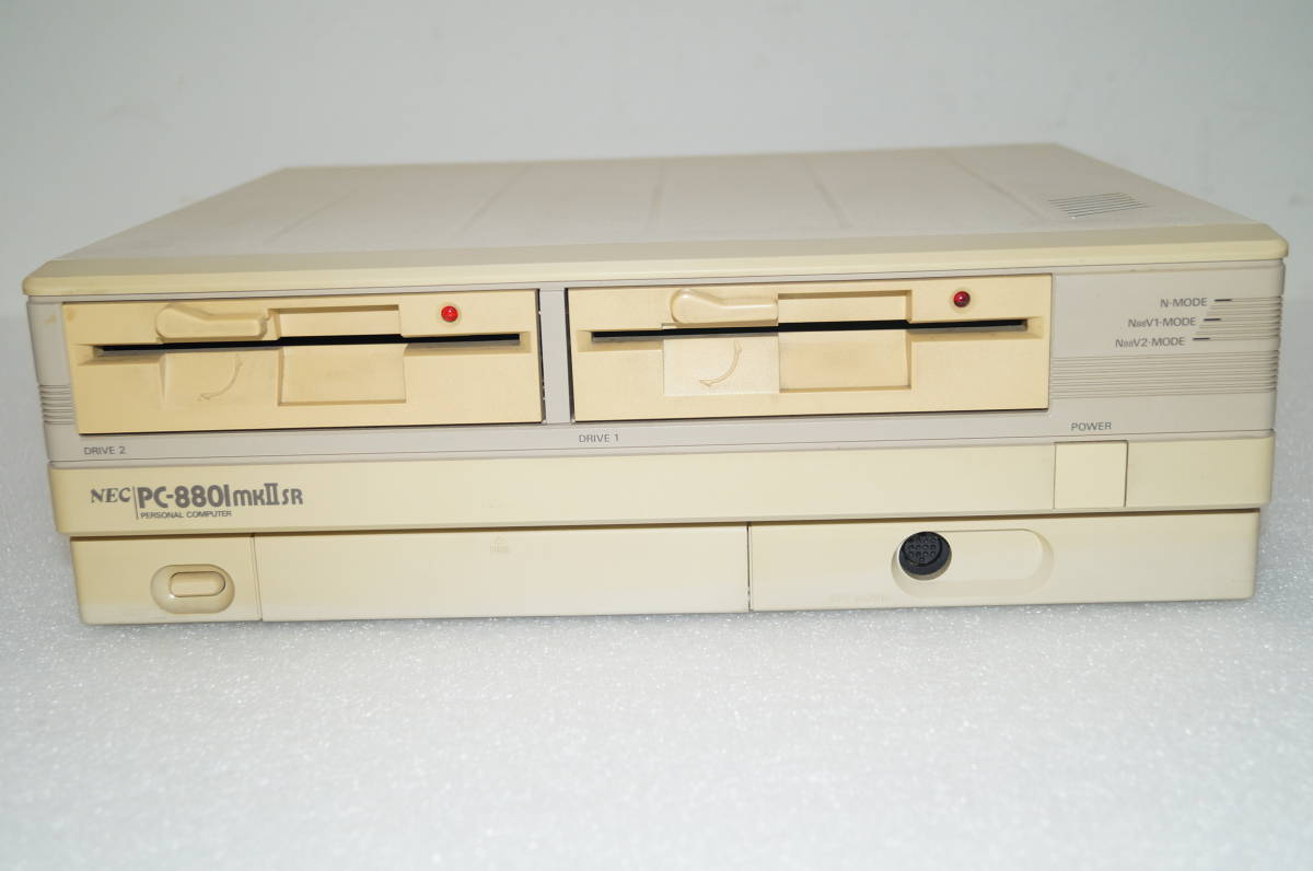 NEC パーソナルコンピュータ PC-8801 PC-8801MKⅱSR PC-8801MK2SR 