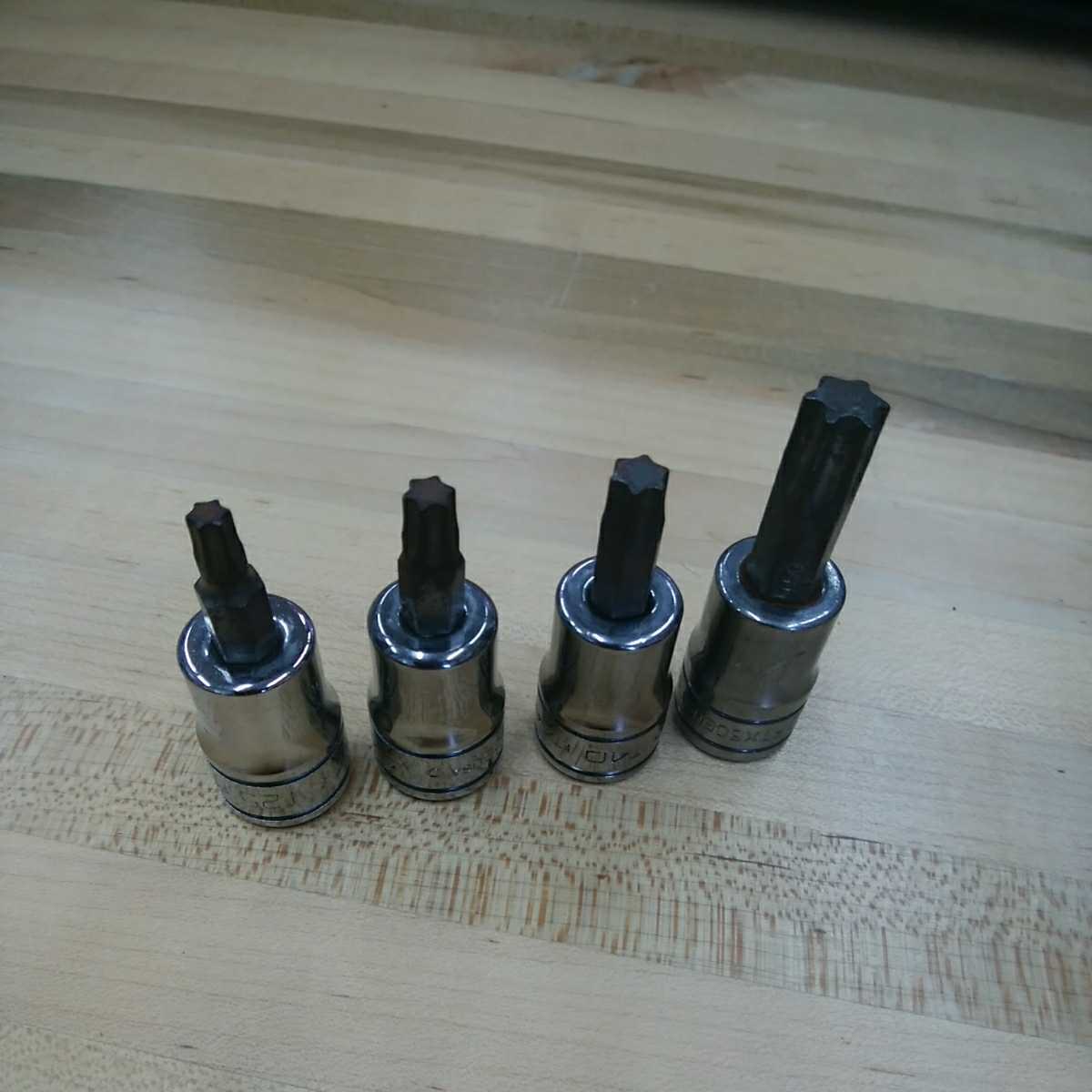 Snap-on スナップオン トルクスソケットセット 3⁄8 トルクスソケット 0 