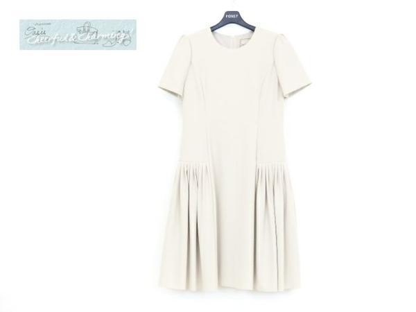 【美品】デイジーリンフォクシー クッキーママワンピース 定価9万 ピンク 38 DAISY LIN/FOXEY ワンピース ドレス クッキーママ 38 パウダーベージュ