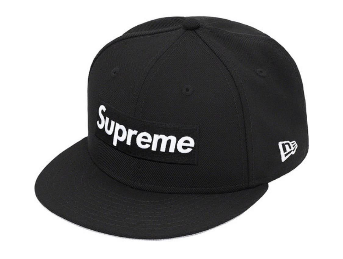 Supreme Famous World Box Logo - New Era FW20 Hat US Buy Red Black