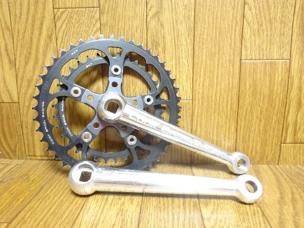 お得，定番人気 Cook Bros Racing 44-34Tクランクセット クランク長実測180mm S995(クランク)｜売買されたオークション情報、yahooの商品情報をアーカイブ公開 - オークファン クランク