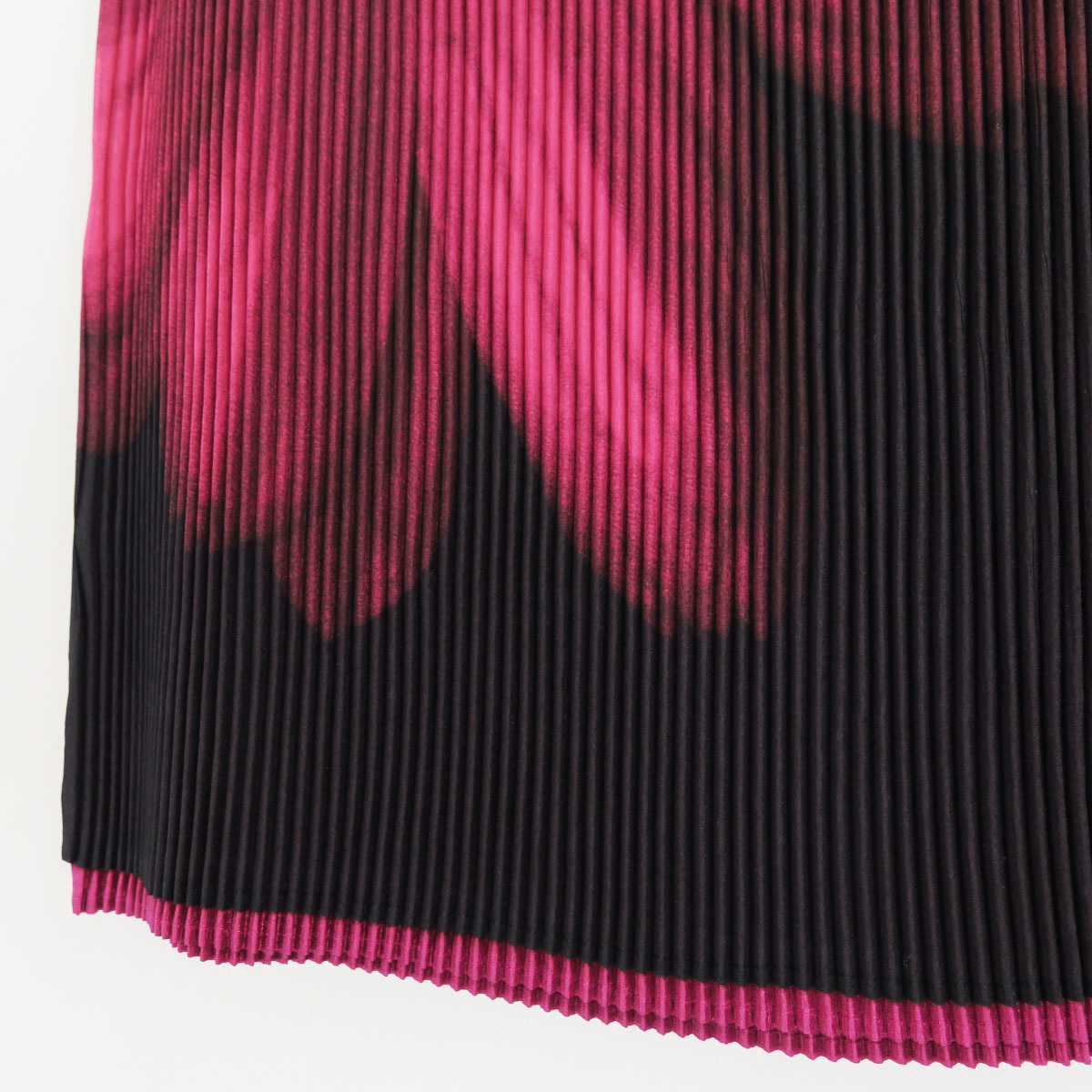 ISSEY MIYAKE PLEATS FLORAL MAXI LONG SKIRT ARCHIVE イッセイミヤケ