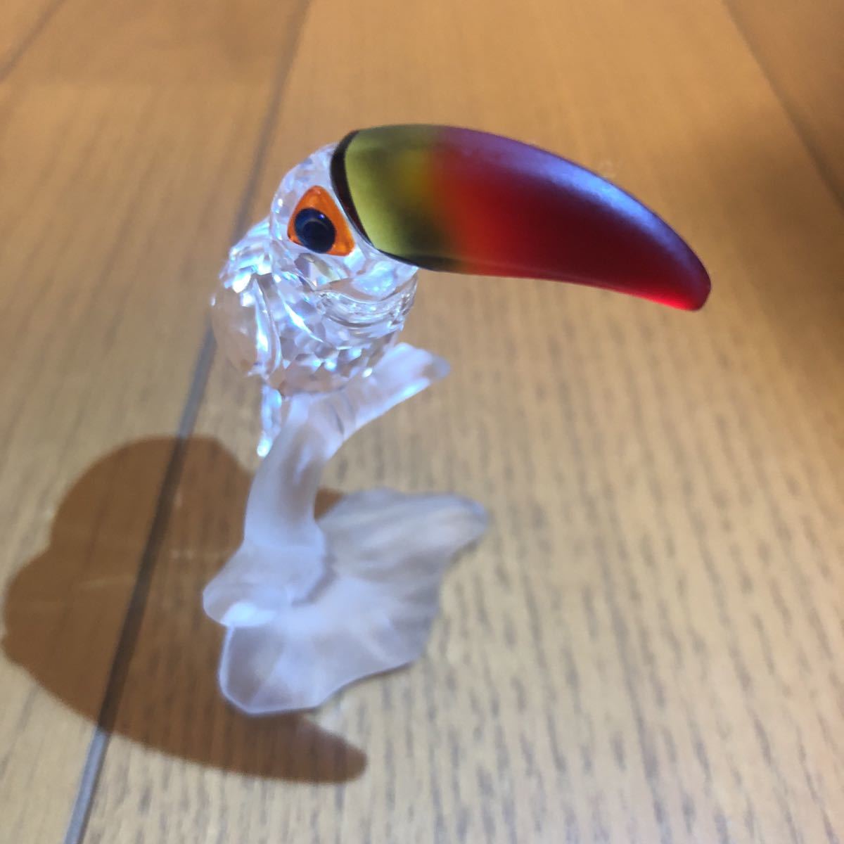 オオハシ スワロフスキー 鳥 置物 Idyllia SWAROVSKI スワロフスキー