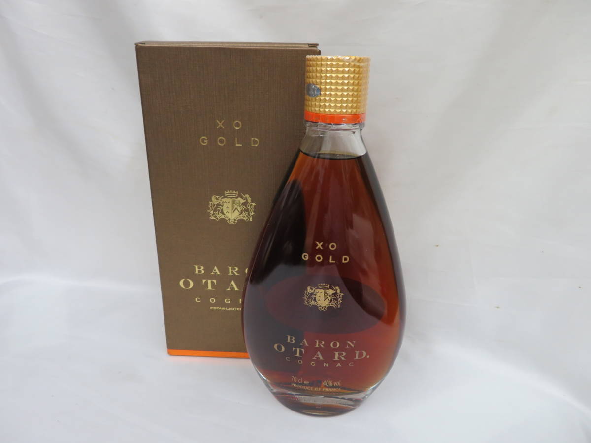 高品質，お得 古酒 BARON OTARD COGNAC XO GOLD バロン オタール 箱付(その他)｜売買されたオークション情報、yahooの商品情報をアーカイブ公開 - オークファン コニャック