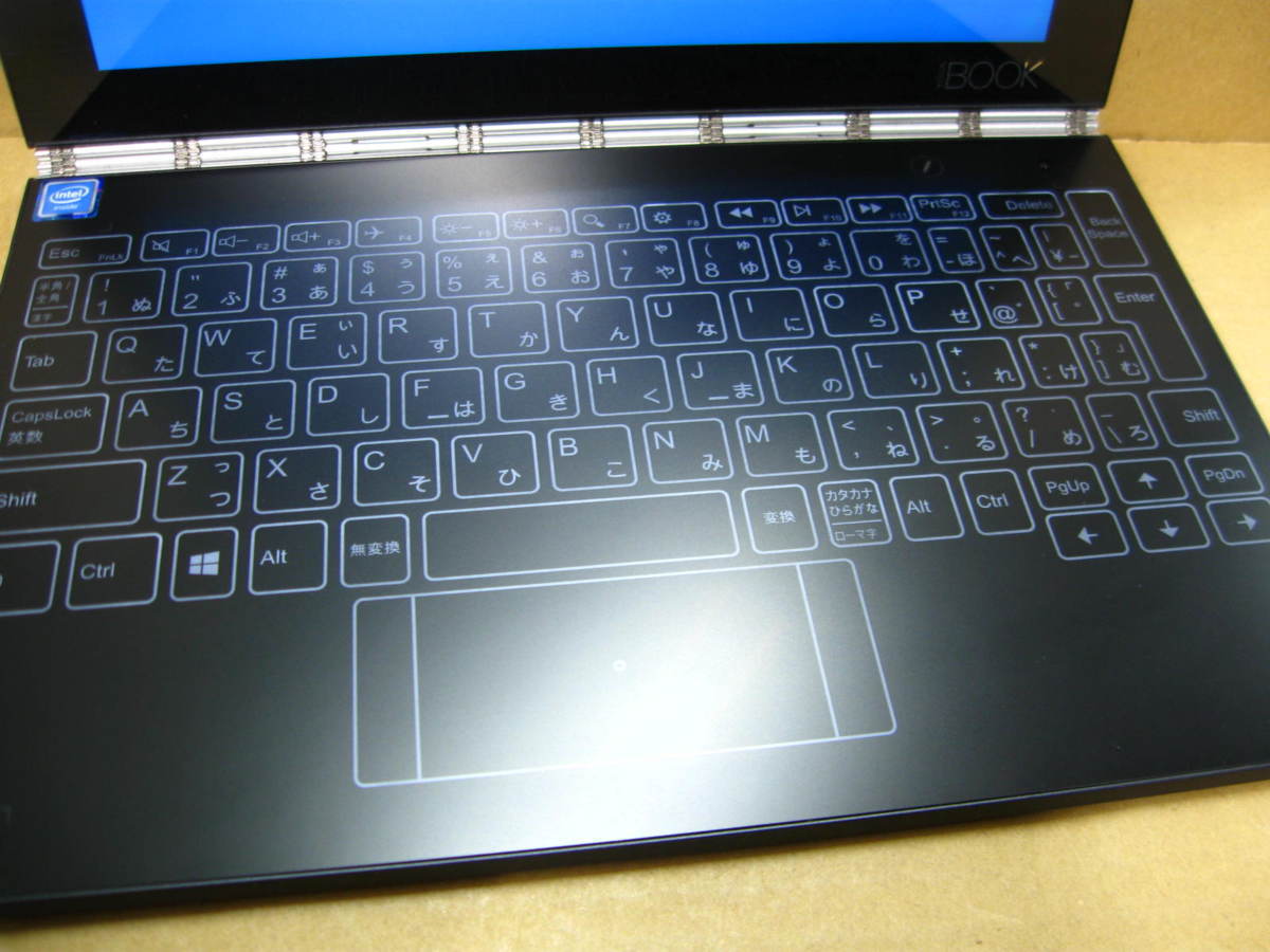 ▽Lenovo YOGABOOK YB1-X91L タブレットPC Windows10 64GB 10.1型 中古