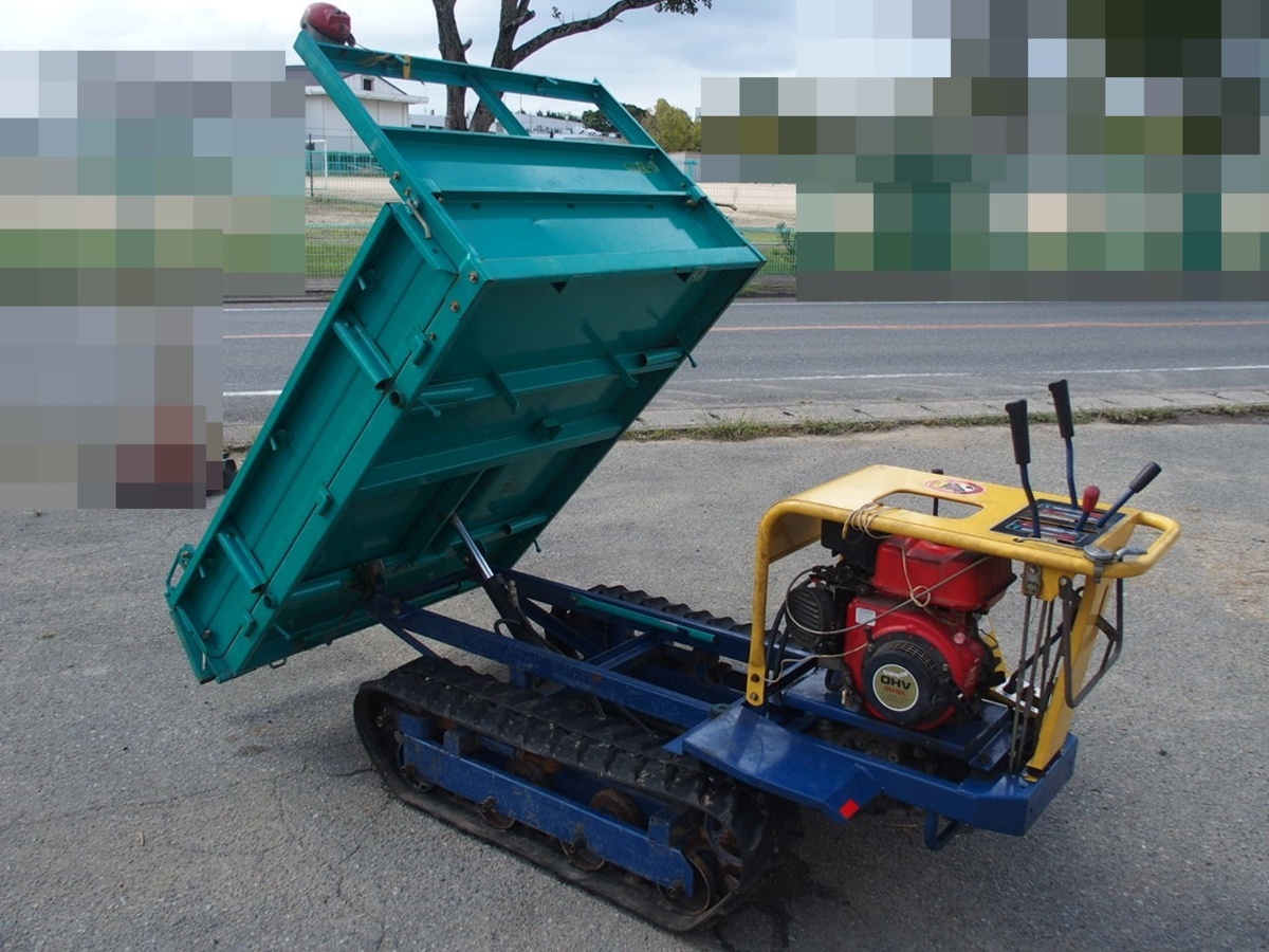 送料込　チクスイ　キャニコム　BFC612　油圧ダンプ　セル付 H 筑水キャニコム 油圧ダンプクローラ運搬車 BFC612 500kg 6馬力 兵庫