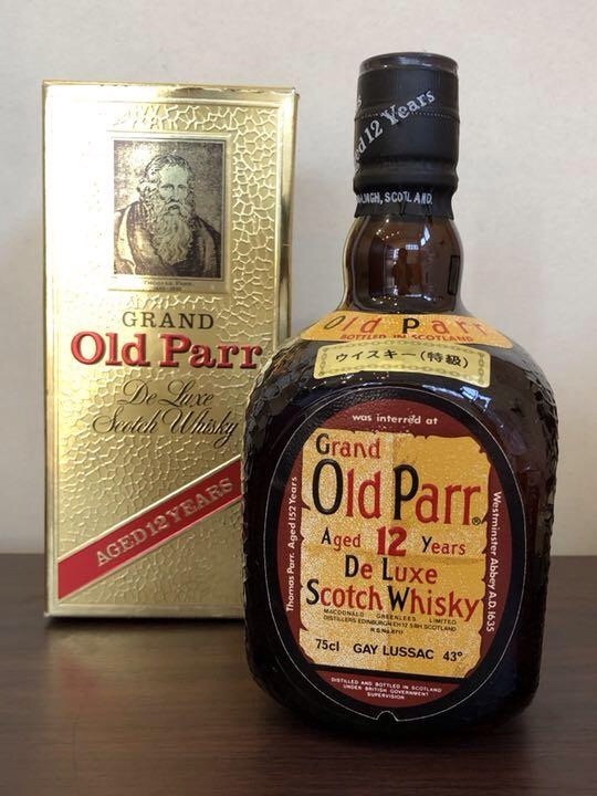 【2025，セール】 未開栓 古酒 GRAND Old Parr 12年 グランド オールドパー デラックス スコッチ ウイスキー 12years De Luxe Whisky 箱付き(スコッチ)｜売買されたオークション情報、yahooの商品情報をアーカイブ公開 - オ スコッチ