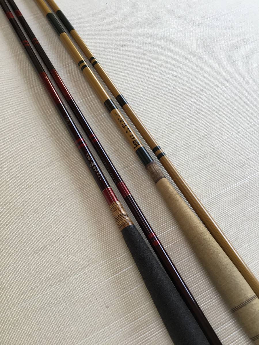 DAIWA Amorphous WHISKER THE ヘラ 抱月 中硬 18尺 ※補修有 (xb0102)