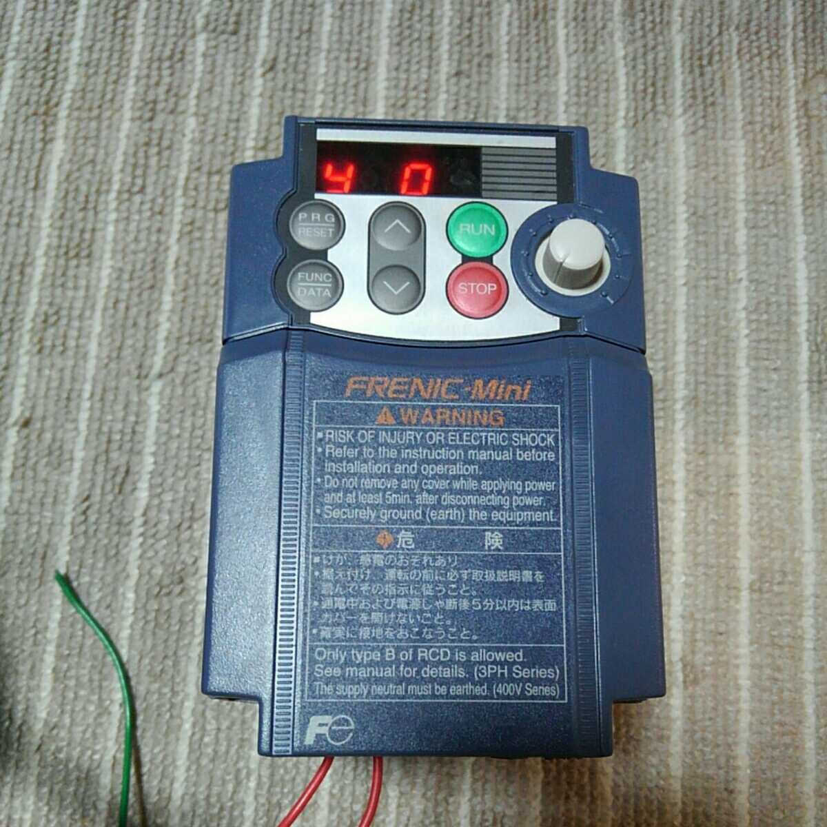 富士電機 | FRN0.4C1S-2J インバータ コンパクト形インバータ ☆中古美品 FRENIC-Mini インバーター 富士電機FRN0.4C1S-2J 当日出荷可能 国内 インバータインボイス対応, FRENIC-Mini(C2 FRENIC-Miniシリーズ ★ FRN0.4C1S-2J保証付き