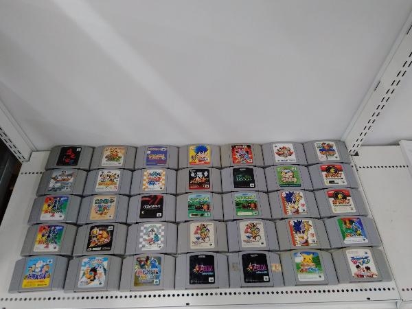 ジャンク Nintendo64 N64 ソフト まとめて70本セット どうぶつの森 風