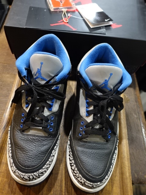  NIKE JORDAN 3 RETRO 136064 007 サイズ26.5 ジョーダン ナイキ(26.5cm)｜売買されたオークション情報、yahooの商品情報をアーカイブ公開 - オークファン 26.5cm