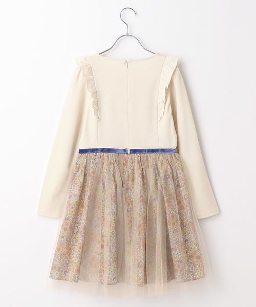 コムサ フィユ タナローンリバティプリントワンピース 200円 150 160 上品 ワンピース ミニ 売買されたオークション情報 Yahooの商品情報をアーカイブ公開 オークファン Aucfan Com