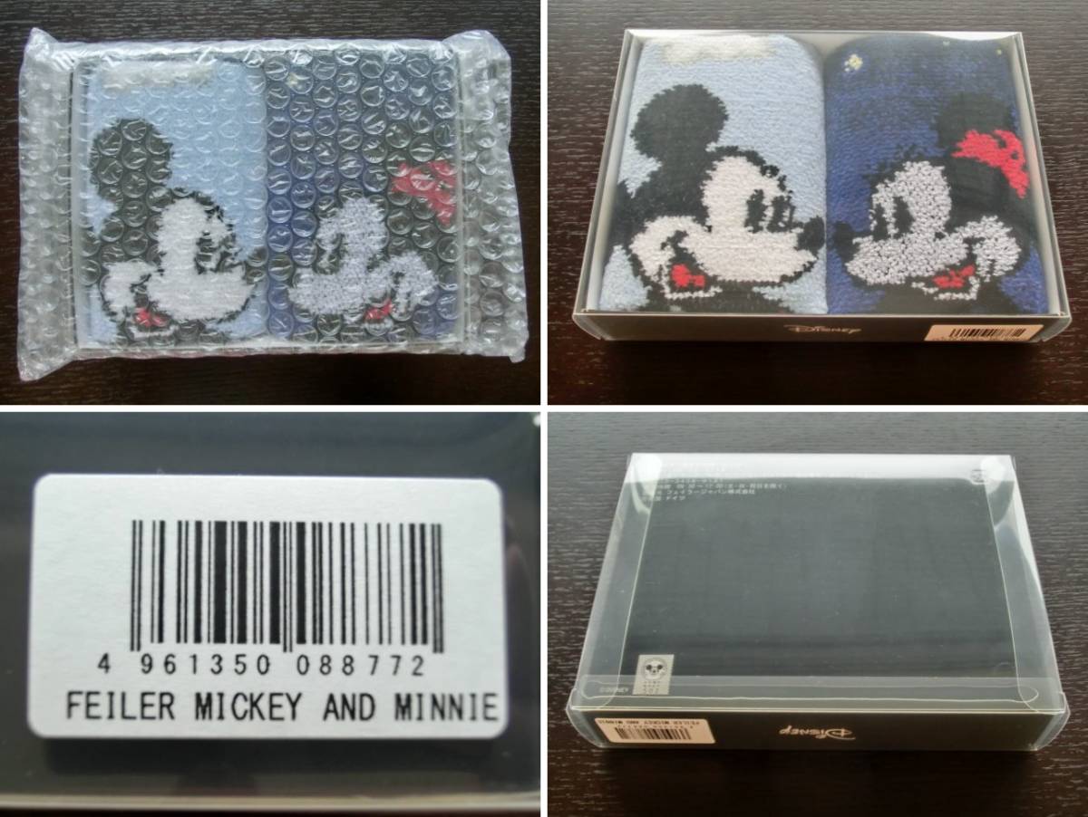 ☆FEILER×JAL 機内販売☆完売 コラボ ハンカチ 2枚セット(Disney 
