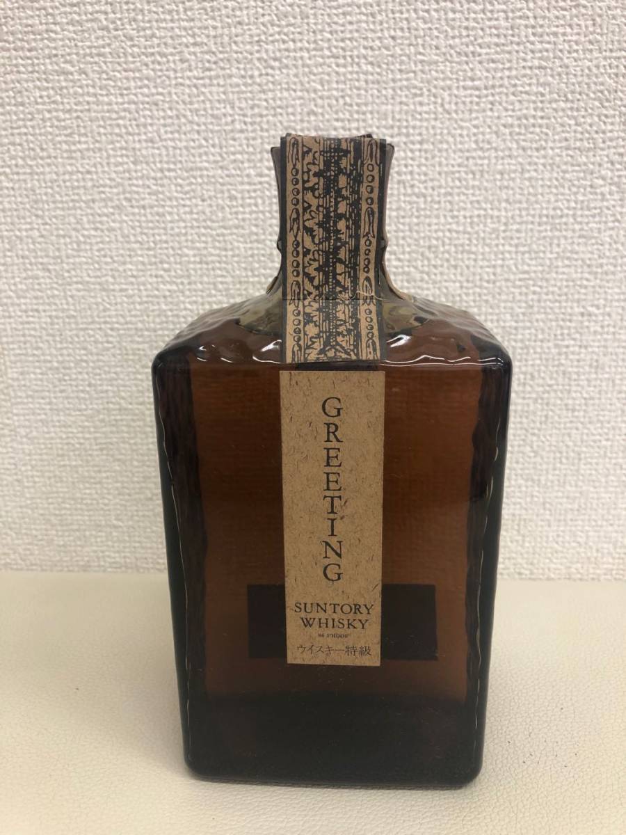 サントリー GREETING SUNTORY ウイスキー WHISKY グリーティング 古酒