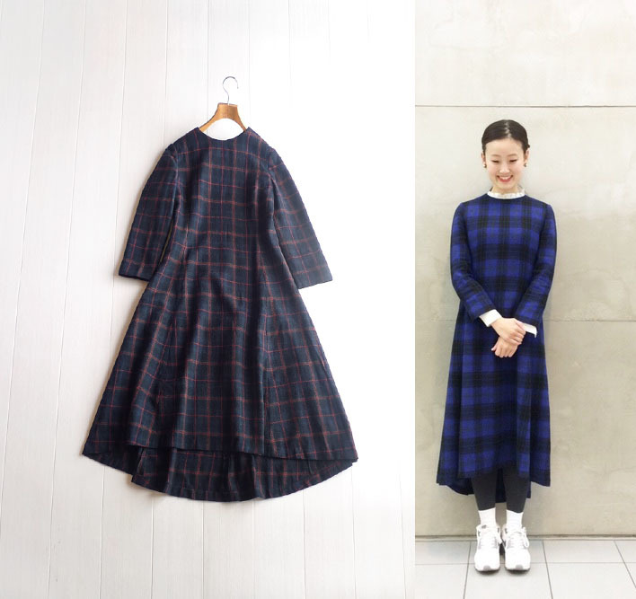 定価3 3万 ビームス Ray Beams チェック柄のワンピース レイビームス ロングワンピース ワンピース ロング 売買されたオークション情報 Yahooの商品情報をアーカイブ公開 オークファン Aucfan Com