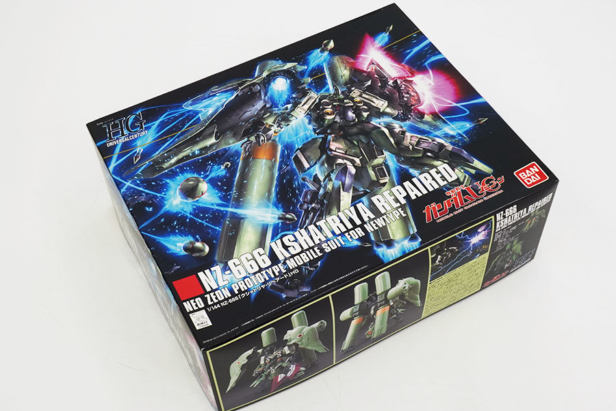 バンダイ 1/144 HG NZ-666 クシャトリヤ・リペアード 機動戦士ガンダム