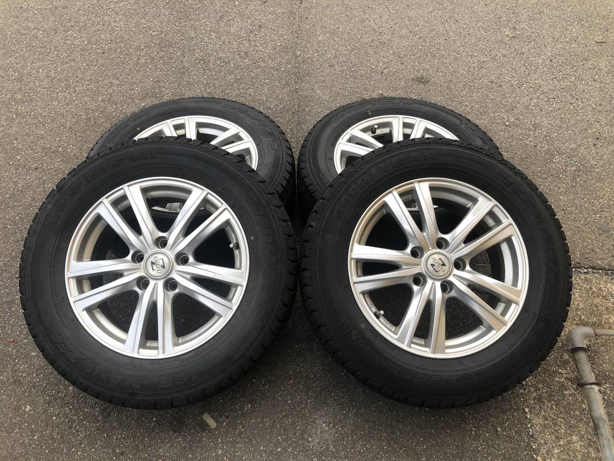 アイスナビ6 グッドイヤー 215／65／r16の通販 215⁄65R16 ホイール付き4本