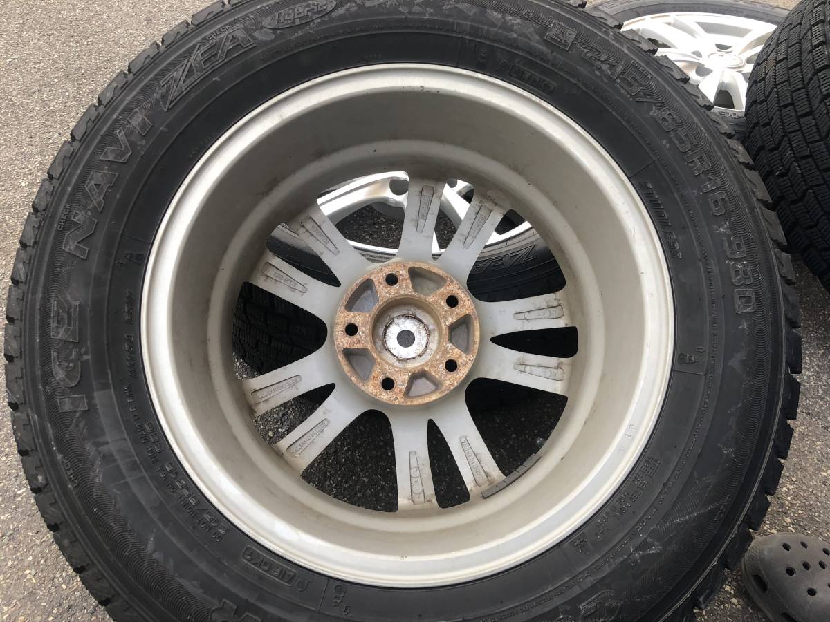 アイスナビ6 グッドイヤー 215／65／r16の通販 215⁄65R16 ホイール付き4本