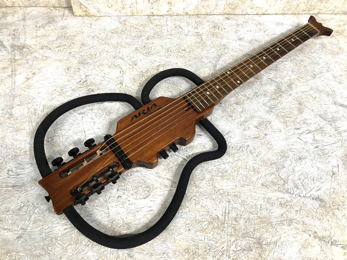 ARIA シンソニードギター ARIA アリア サイレントギター AS-100S