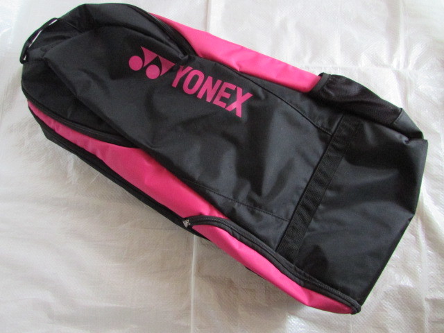  ヨネックス yonex タテ 縦型 ラケット バッグ BAG1738 リュック 2本入れ ブラック/ピンク系 遠征 シューズも入ります 7452円(ラケットバッグ)｜売買されたオークション情報、yahooの商品情報をアー ラケットバッグ
