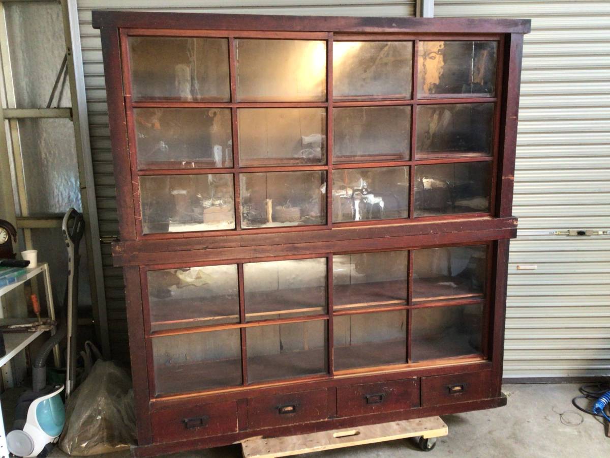水屋箪笥 ガラスの中古品・新品 | 2026年最新Yahoo!オークション -水屋 