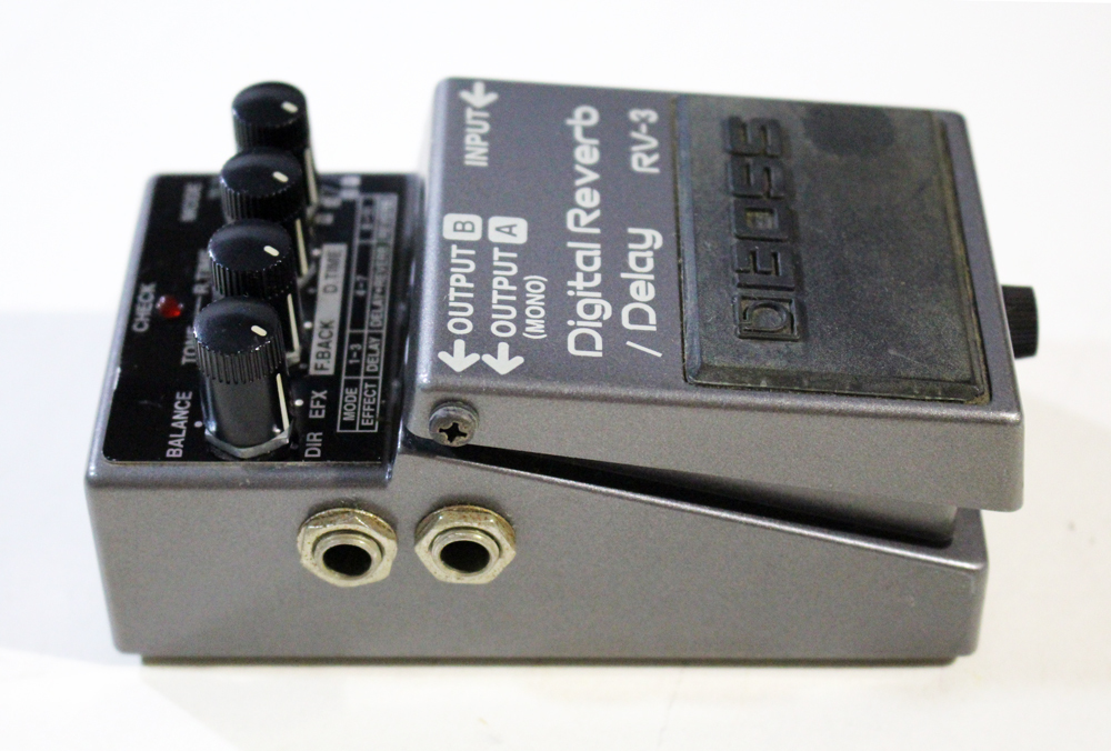【BOSS】RV-3 Digital Reverb/Delay（デジタル・リバーブ＆ディレイ）ディレイ・リバーブ同時がけが可能 USED RV-3 BOSS Digital Review リバーブ Delay（デジタルリバーブ