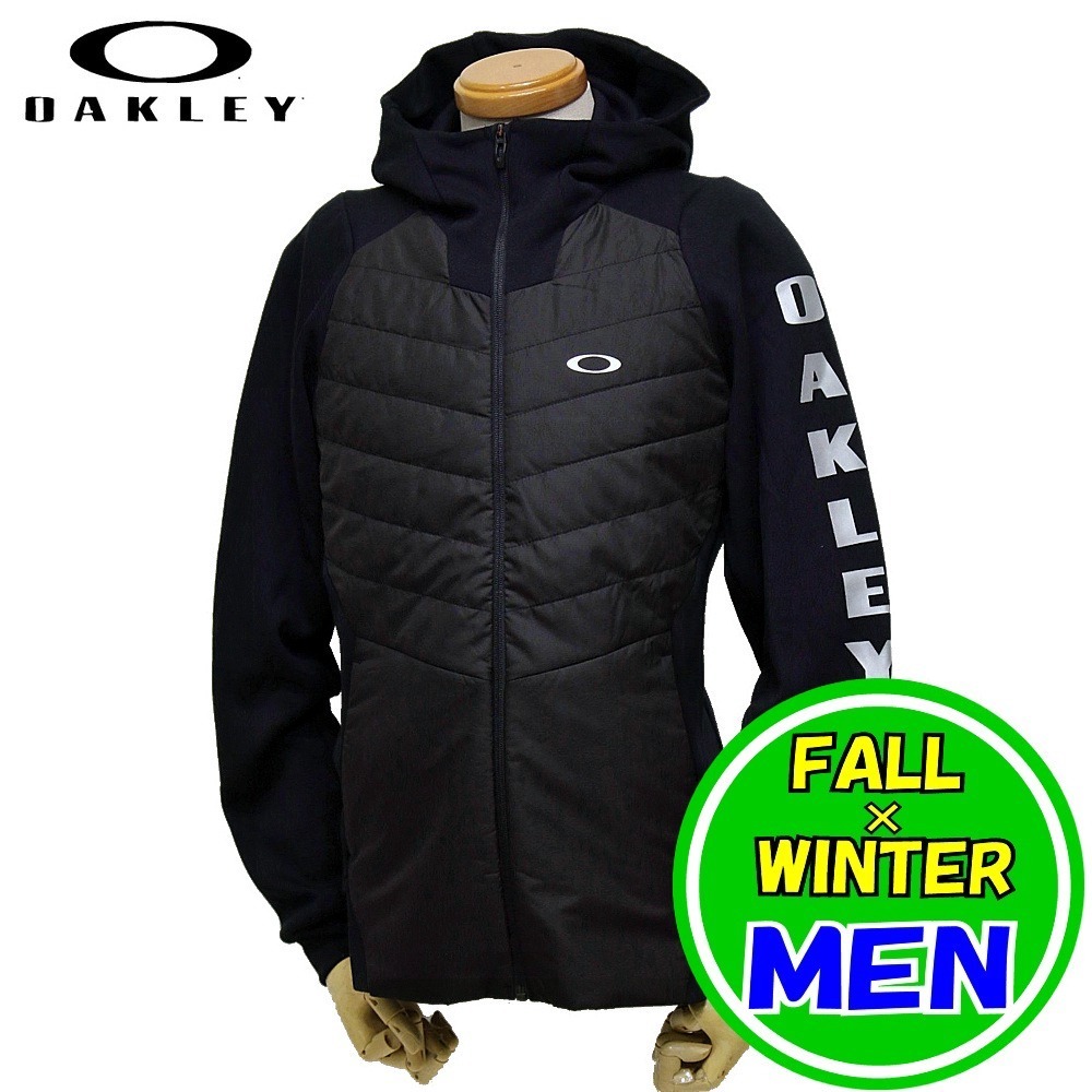  オークリー / ＯＡＫＬＥＹ 2020秋冬新作 ENHANCE SLASH FLEECE JACKET /吸汗速乾 ストレッチ/ジップブルゾン M(オークリー)｜売買されたオークション情報、yahooの商品情報をアーカイブ公開 - オークフ ジャンパー、ジャケット