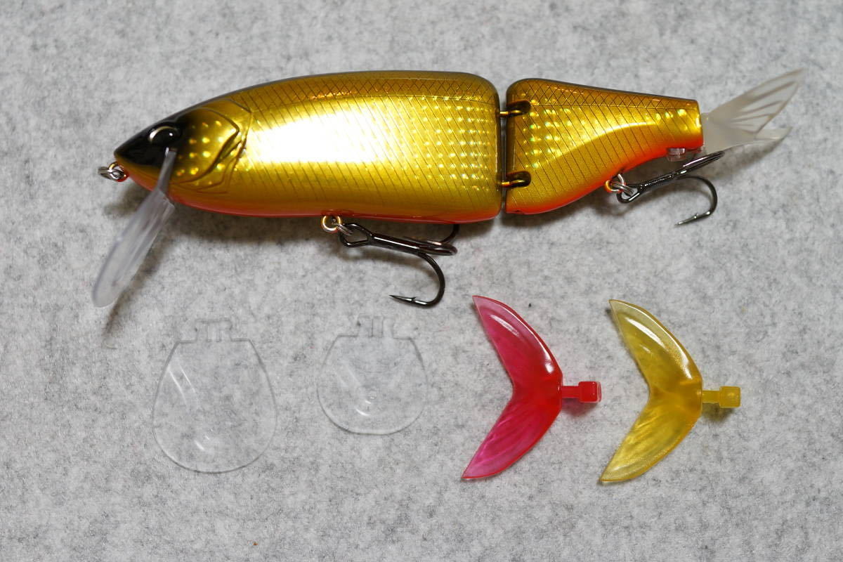 新品，定番 ⑧ ジョイクラ ジョインテットクラッシュ おまけ リップ3種+テール3色 / ダウズスイマー タイニークラッシュ メガバス iスライド 好きに(ビッグベイト)｜売買されたオークション情報、yahooの 淡水