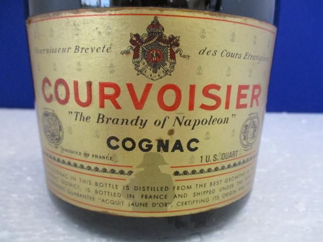 COURVOISIER VSOP クルボアジェ 1L&frasl;1000ml COURVOISIER&frasl;クルボアジェ 未開栓⁄古酒 酒 未開栓 ブランデー COURVOISIER VSOP クルボアジェ 1 U.S QUART
