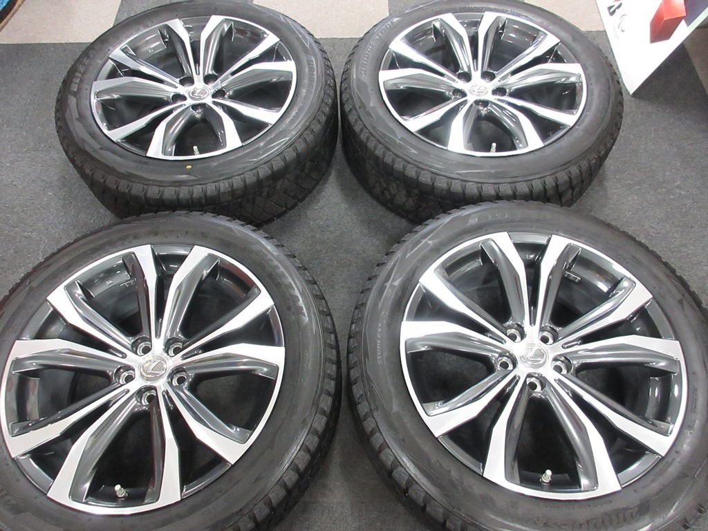レクサス タイヤ RX スタッドレス 中古 ホイール 4本セット 20インチ 