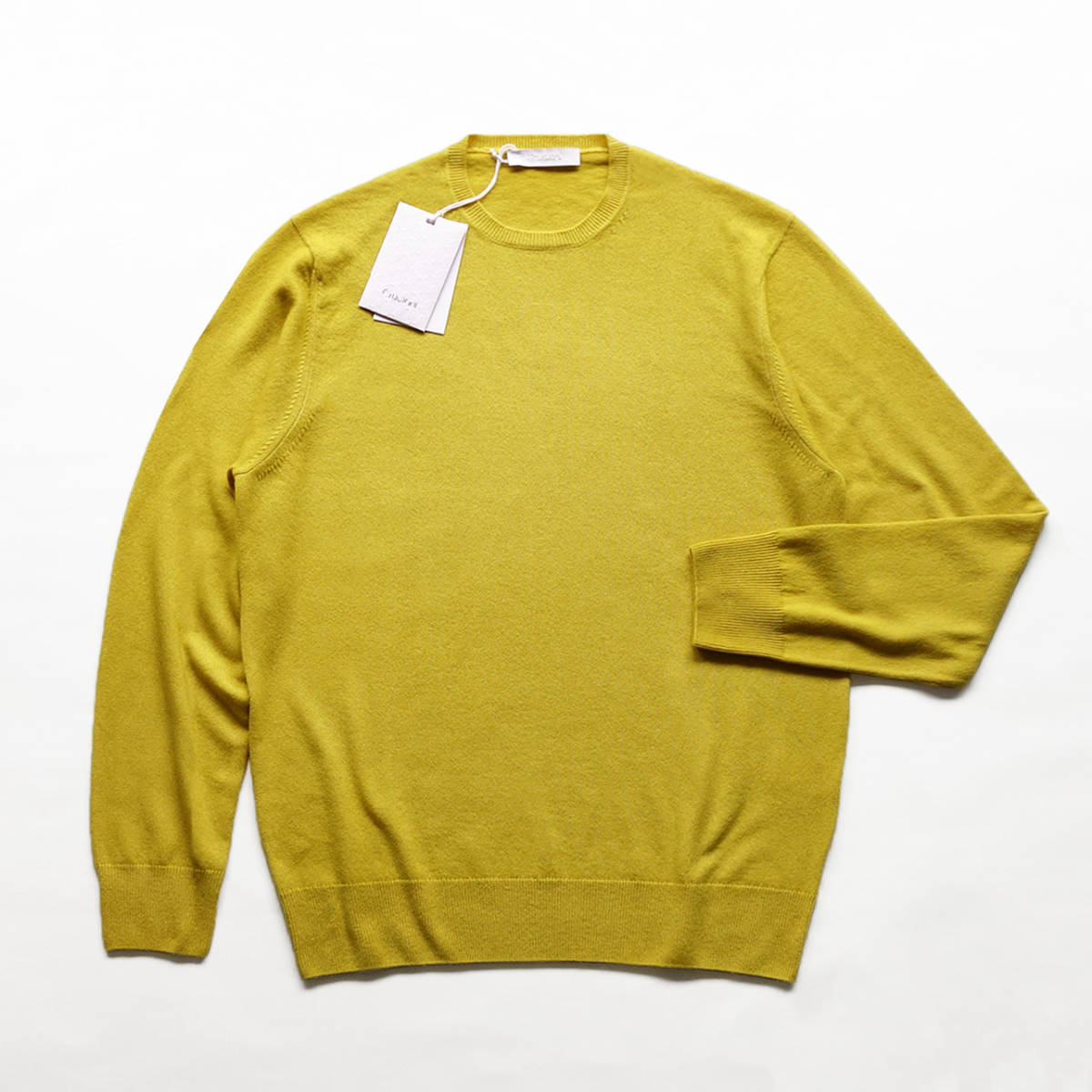 Cruciani クルチアーニ 】 新品 秋冬物 製品染めカシミヤ100%中厚 