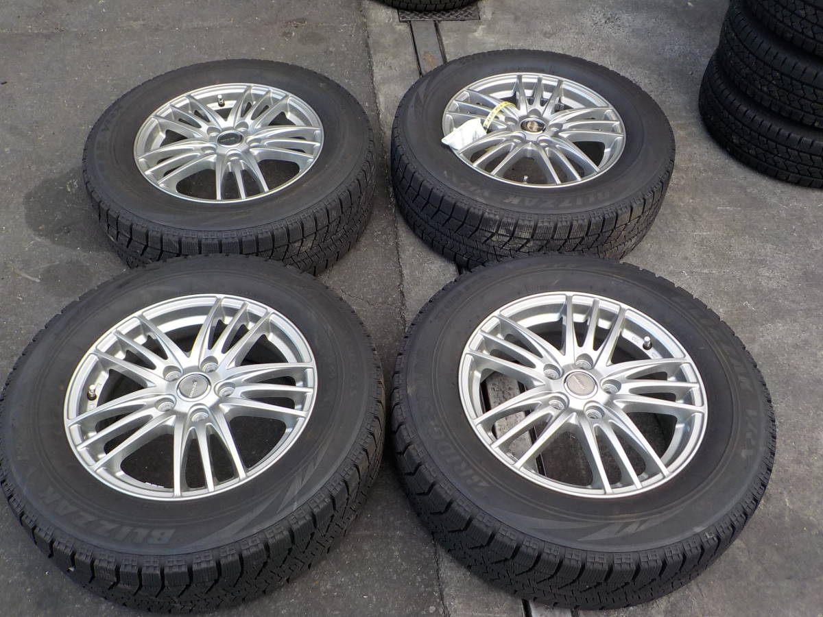 ブリヂストン スタッドレス 215⁄65R16 ◇1円売切り◇バリ山 WINTER RE 
