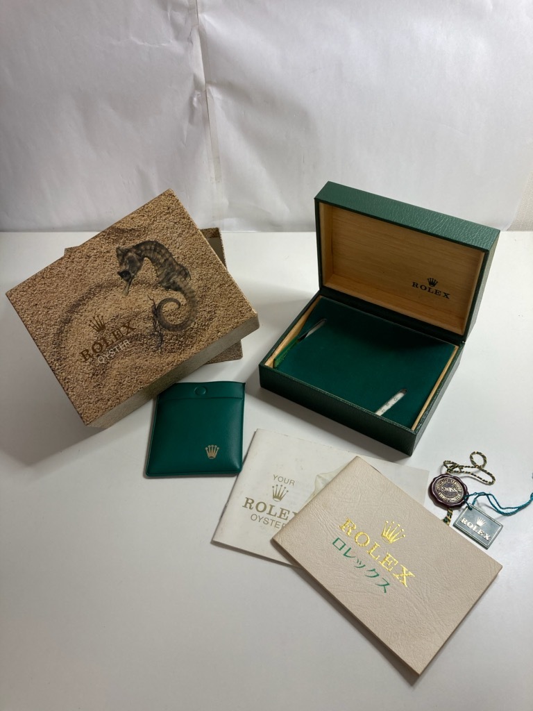 ROLEX 純正品 箱 グリーン ROLEX - ROLEX ロレックス サブマリーナ