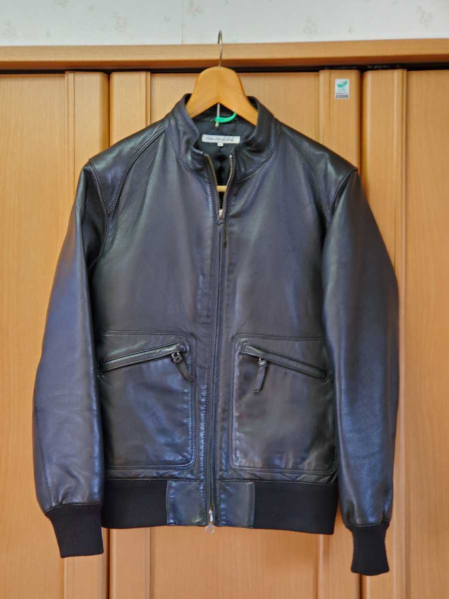 ユナイテッドアローズ　GREEN LABEL RELAXING レザージャケット S