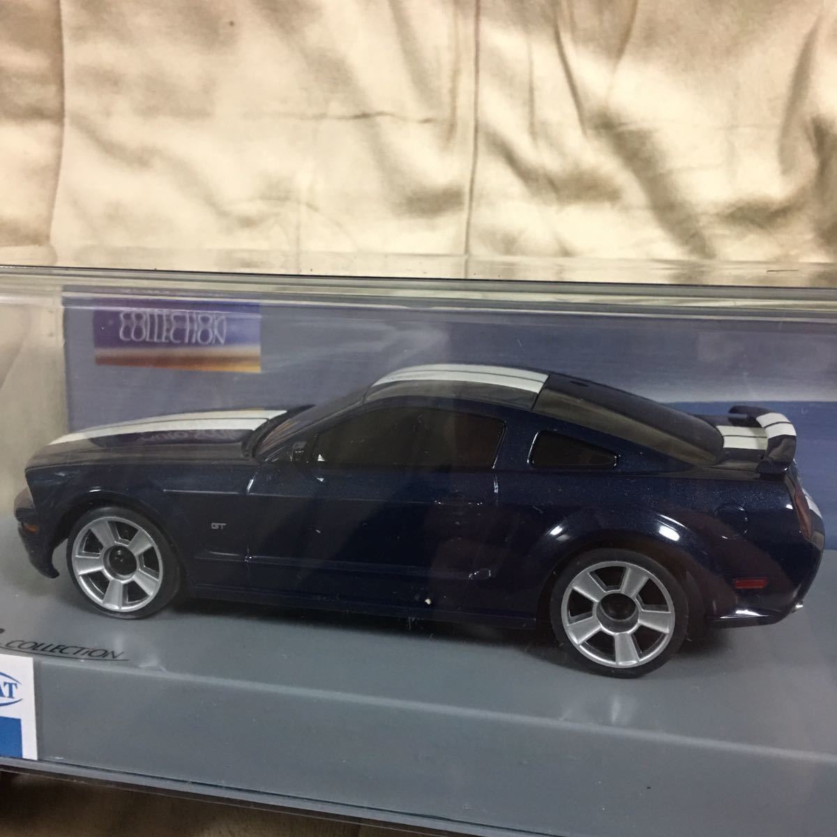 京商ミニッツボディ フォードマスタングGT メタリックブルー(ボディ