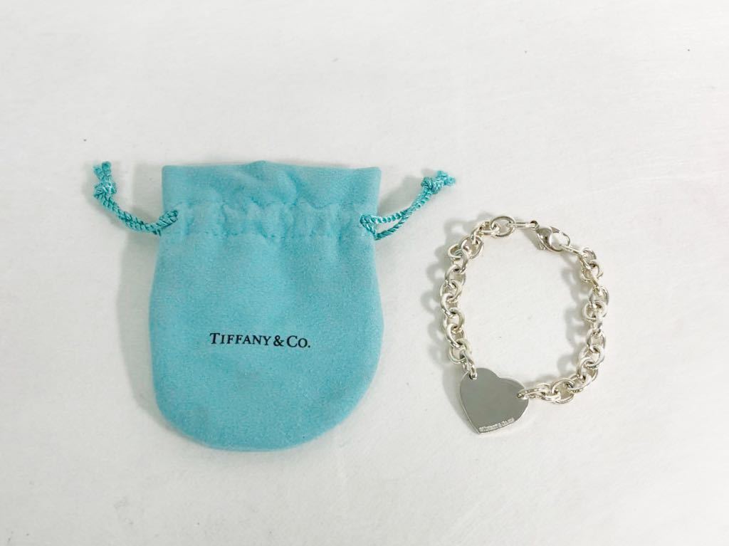  A1440 1円 仕上げ済み ティファニーTIFFANY&Co リターントゥ ハート ブレスレット シルバー925(リターントゥティファニー)｜売買されたオークション情報、yahooの商品情報をアーカイブ公開 - オ ネックレス
