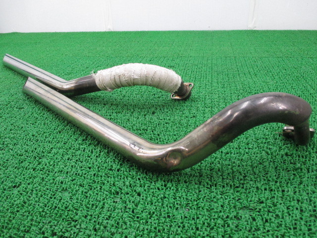 中古 社外 バイク 部品 ドラッグスター400 マフラー 社外 スラッシュ