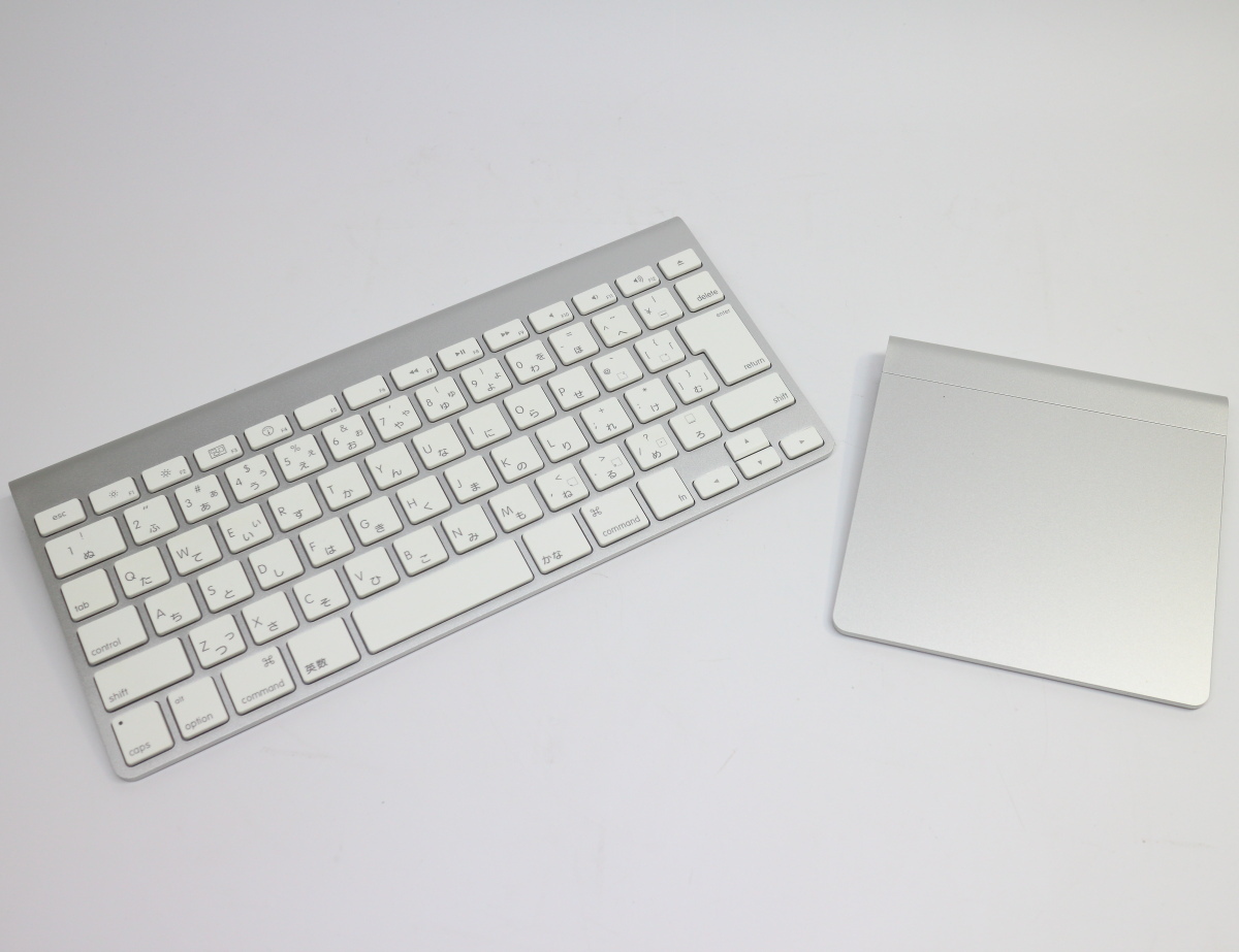 Apple 純正 Wireless Keyboard A1314 JIS配列 / Magic Trackpad MC380J