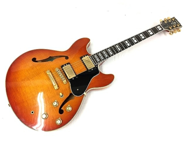 YAMAHA ヤマハ SA-2200 セミアコ ギター ハードケース 付き 中古