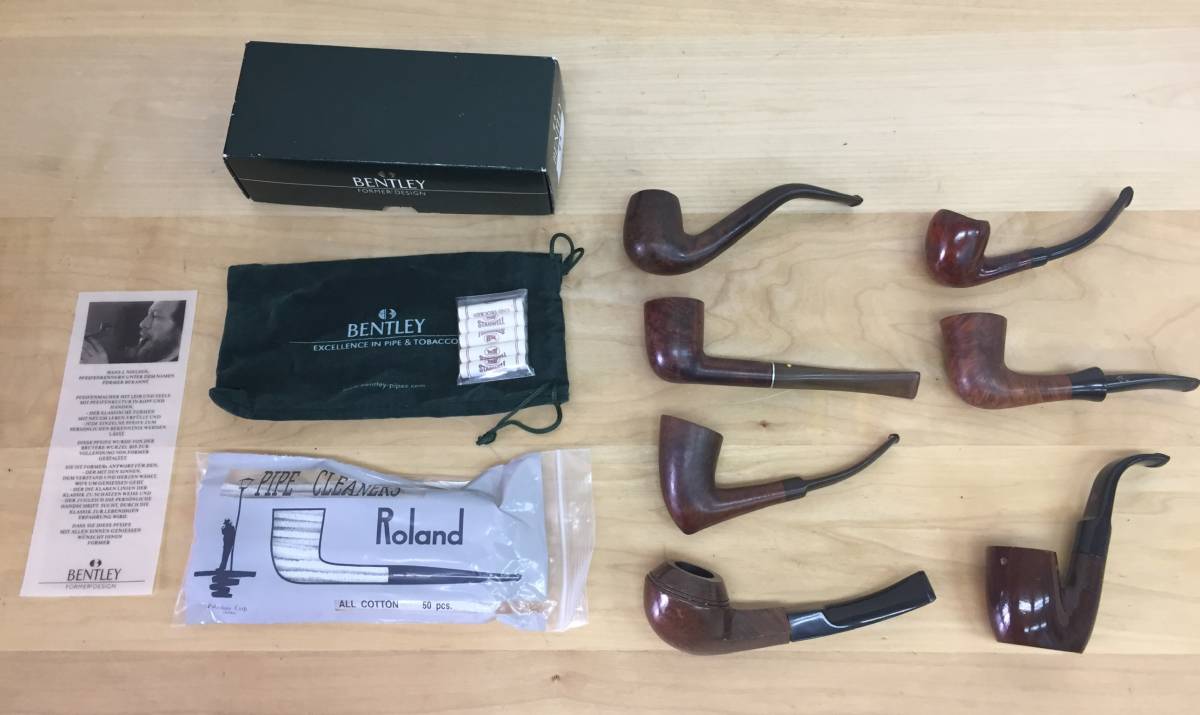 Pipe の落札 (喫煙グッズ) 「bentley」パイプ 喫煙具 パイプ 7点